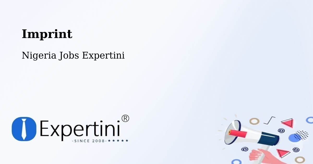 Imprint – Marte - Nigeria Jobs Expertini