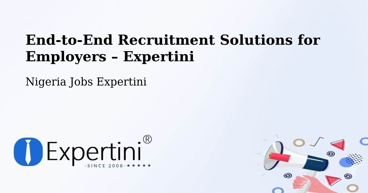 Recruitment Solutions for Employers – Marte - Marte, Nigeria Jobs Expertini